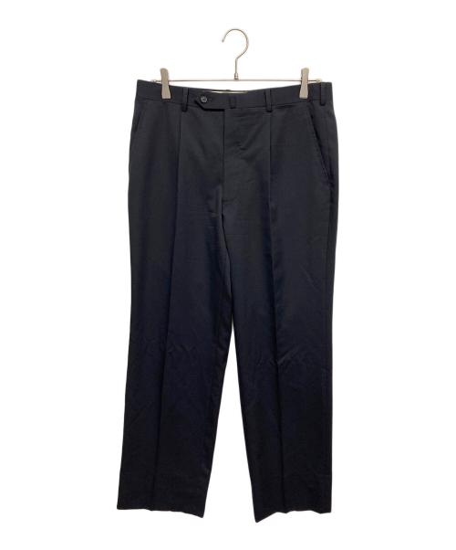 CHESTER BARRIE（チェスターバリー）Chester Barrie (チェスターバリー) ウールスラックス ネイビー サイズ:0038の古着・服飾アイテム