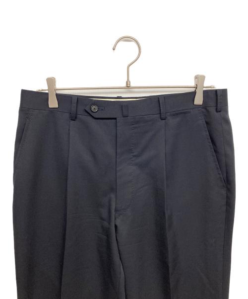 CHESTER BARRIE（チェスターバリー）Chester Barrie (チェスターバリー) ウールスラックス ネイビー サイズ:0038の古着・服飾アイテム