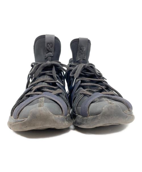 Y-3（ワイスリー）Y-3 (ワイスリー) KYUJO HIGHハイカットスニーカー ブラック サイズ:26.5の古着・服飾アイテム