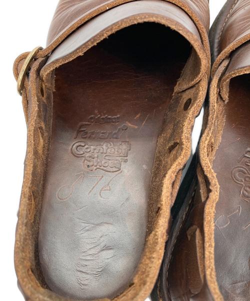 fernand（フェルナンド）fernand (フェルナンド) ミドルイングリッシュコンフォートシューズ ブラウン サイズ:7eの古着・服飾アイテム