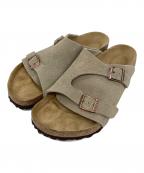 BIRKENSTOCKビルケンシュトック）の古着「チューリッヒスエードサンダル」｜ベージュ