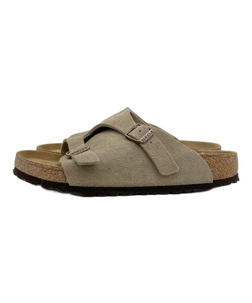 BIRKENSTOCK（ビルケンシュトック）BIRKENSTOCK (ビルケンシュトック) チューリッヒスエードサンダル ベージュ サイズ:39の古着・服飾アイテム