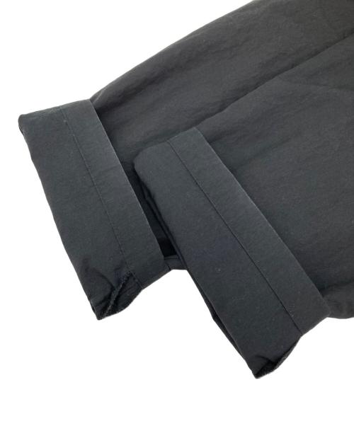 Thingless（シングレス）thingless (シングレス) 1PLEAT OVAL PANTS ブラック サイズ:Mの古着・服飾アイテム