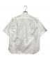 MHL (エムエイチエル) ノーカラー半袖シャツ ホワイト サイズ:M：4000円