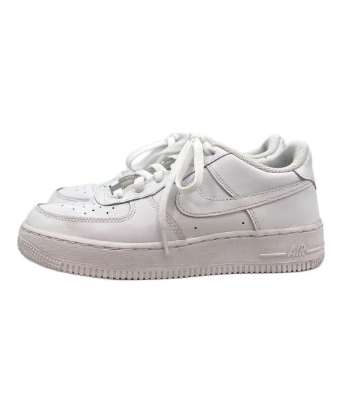 NIKE（ナイキ）NIKE (ナイキ) AIR FORCE 1 LE GS ホワイト サイズ:24.5の古着・服飾アイテム