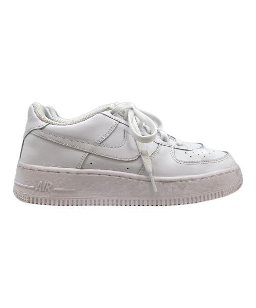 NIKE（ナイキ）NIKE (ナイキ) AIR FORCE 1 LE GS ホワイト サイズ:24.5の古着・服飾アイテム