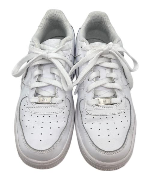 NIKE（ナイキ）NIKE (ナイキ) AIR FORCE 1 LE GS ホワイト サイズ:24.5の古着・服飾アイテム