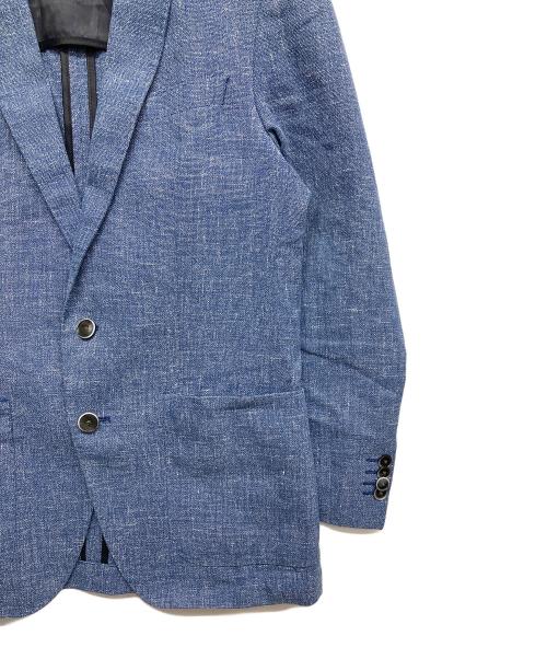 HUGO BOSS（ヒューゴ ボス）HUGO BOSS (ヒューゴ ボス) SLIM FIT ジャケット ブルー サイズ:44の古着・服飾アイテム
