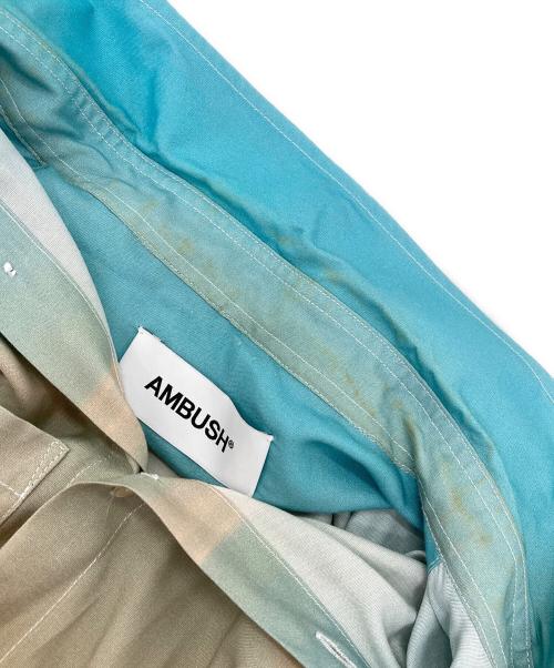 AMBUSH（アンブッシュ）AMBUSH (アンブッシュ) ICEBERG レーヨンシャツ ブルー サイズ:1の古着・服飾アイテム