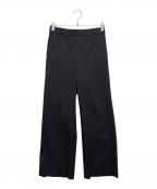 theory luxeセオリーリュクス）の古着「リネンブレンドストレートパンツ」｜ブラック