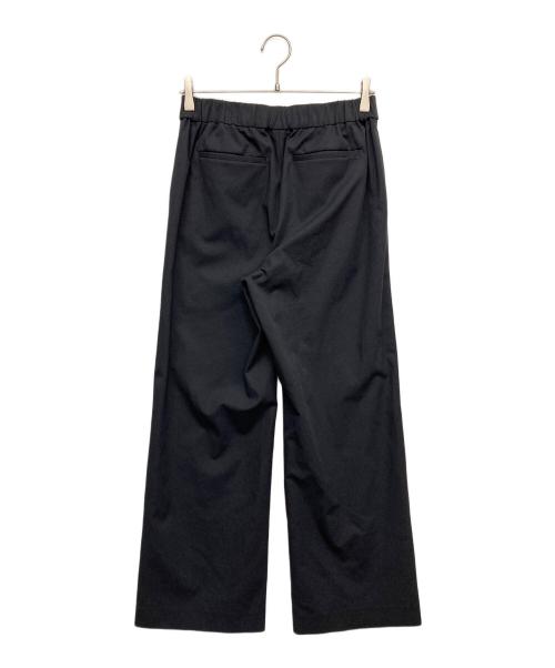 theory luxe（セオリーリュクス）theory luxe (セオリーリュクス) リネンブレンドストレートパンツ ブラック サイズ:040の古着・服飾アイテム