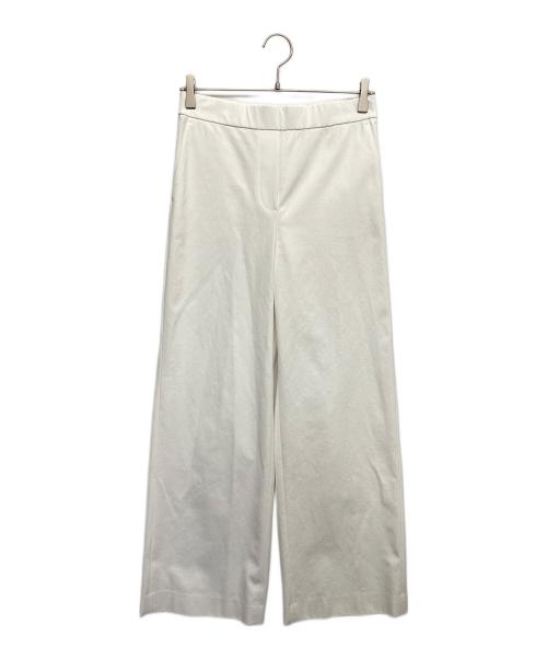 theory luxe（セオリーリュクス）theory luxe (セオリーリュクス) リネンブレンドストレートパンツ ホワイト サイズ:040の古着・服飾アイテム
