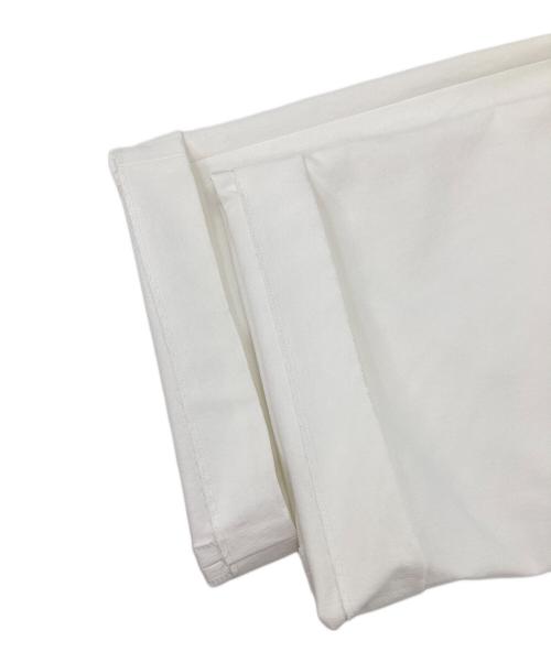 theory luxe（セオリーリュクス）theory luxe (セオリーリュクス) リネンブレンドストレートパンツ ホワイト サイズ:040の古着・服飾アイテム