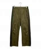 Needles×nano・universeニードルズ×ナノ・ユニバース）の古着「別注TRACK PANTS」｜カーキ