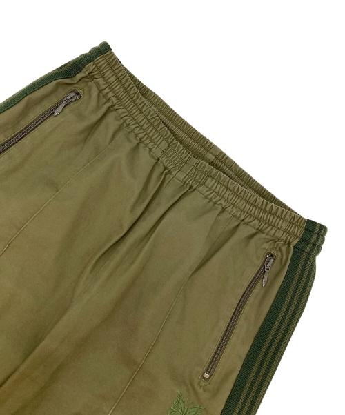Needles（ニードルズ）Needles (ニードルズ) nano・universe (ナノ・ユニバース) 別注TRACK PANTS カーキ サイズ:Mの古着・服飾アイテム