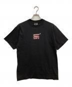 HUFハフ）の古着「プリントTシャツ」｜ブラック