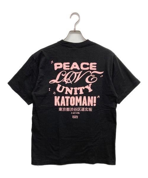 HUF（ハフ）HUF (ハフ) プリントTシャツ ブラック サイズ:Mの古着・服飾アイテム