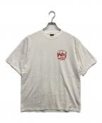 HUFハフ）の古着「プリントTシャツ」｜ホワイト