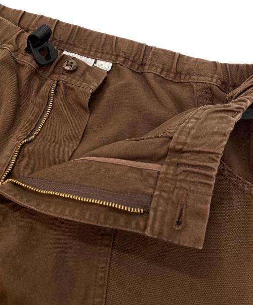 GRAMICCI（グラミチ）GRAMICCI (グラミチ) ガジェット ショーツ ブラウン サイズ:Lの古着・服飾アイテム