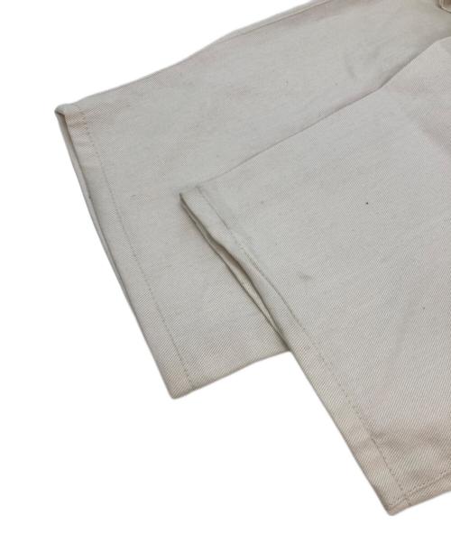 HUF（ハフ）HUF (ハフ) タックパンツ ホワイト サイズ:W32の古着・服飾アイテム