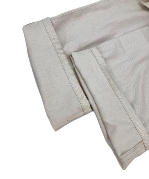 HUF（ハフ）HUF (ハフ) タックパンツ ホワイト サイズ:W32の古着・服飾アイテム