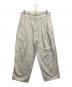 HUF（ハフ）の古着「タックパンツ」｜ホワイト