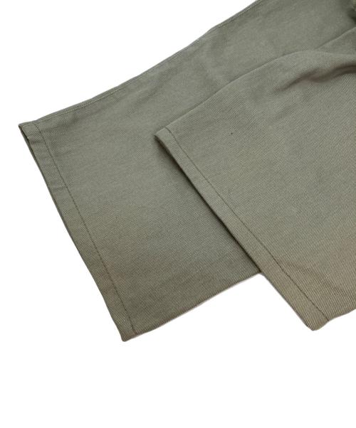 HUF（ハフ）HUF (ハフ) タックパンツ オリーブ サイズ:W32の古着・服飾アイテム