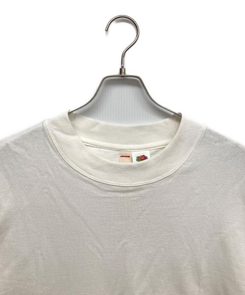 SHINYA KOZUKA（シンヤコズカ）SHINYA KOZUKA (シンヤコズカ) FRUIT OF THE LOOM (フルーツオブザルーム) SET-IN WITH FRUIT OF THE LOOM ホワイト サイズ:Lの古着・服飾アイテム