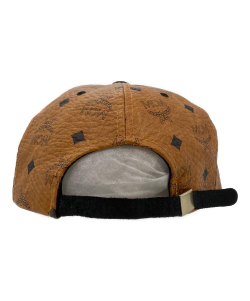 MCM（エムシーエム）MCM (エムシーエム) ヴィセトス ヴィンテージキャップ ブラウンの古着・服飾アイテム
