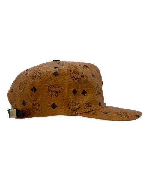 MCM（エムシーエム）MCM (エムシーエム) ヴィセトス ヴィンテージキャップ ブラウンの古着・服飾アイテム