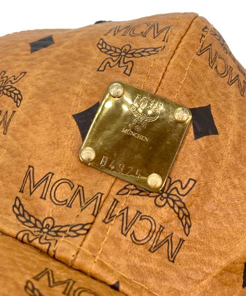 MCM（エムシーエム）MCM (エムシーエム) ヴィセトス ヴィンテージキャップ ブラウンの古着・服飾アイテム