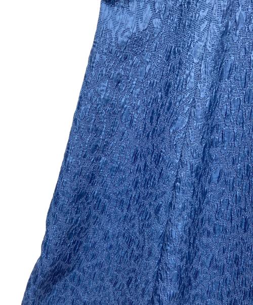 ROSSO（ロッソ）ROSSO (ロッソ) ジャガードドレス ネイビー サイズ:Freeの古着・服飾アイテム