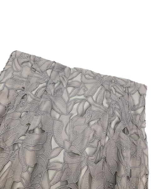 Apuweiser-riche（アプワイザーリッシェ）Apuweiser-riche (アプワイザーリッシェ) カットワークロングスカート パープル サイズ:1の古着・服飾アイテム