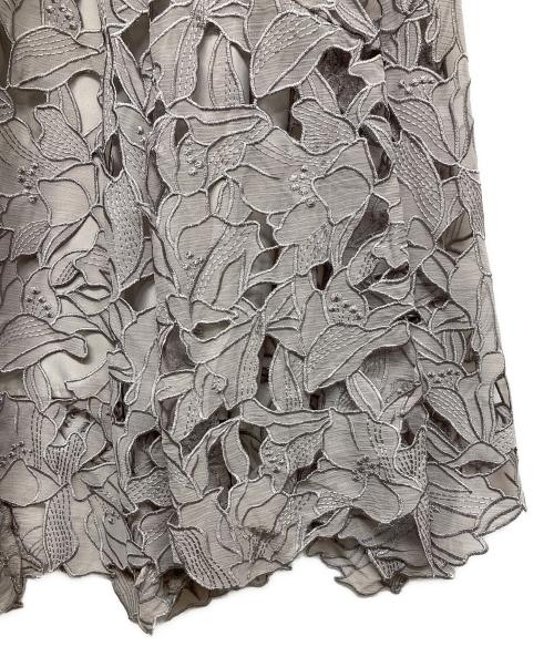 Apuweiser-riche（アプワイザーリッシェ）Apuweiser-riche (アプワイザーリッシェ) カットワークロングスカート パープル サイズ:1の古着・服飾アイテム