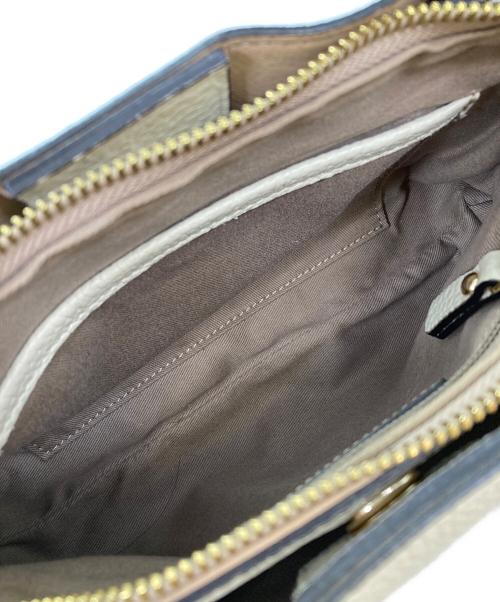 BARNEYS NEWYORK（バーニーズ・ニューヨーク）BARNEYS NEWYORK (バーニーズ・ニューヨーク) 2WAYショルダーバッグ ベージュの古着・服飾アイテム