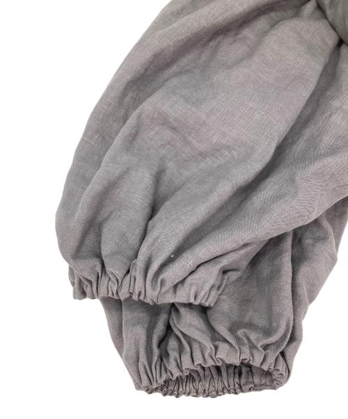 VERMEIL par iena（ヴェルメイユ パー イエナ）VERMEIL par iena (ヴェルメイユ パー イエナ) ワッシャーリネンワンピース ブラウン サイズ:無しの古着・服飾アイテム