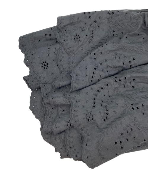 Spick and Span（スピック＆スパン）Spick and Span (スピックアンドスパン) エンブロイダリーレーススカート ブラック サイズ:38の古着・服飾アイテム