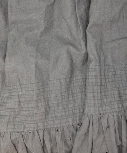 Spick and Span（スピック＆スパン）Spick and Span (スピックアンドスパン) エンブロイダリーレーススカート ブラック サイズ:38の古着・服飾アイテム