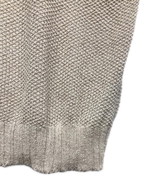 Spick and Span（スピック＆スパン）Spick and Span (スピックアンドスパン) ペーパーヤーン2WAYプルオーバー ベージュ サイズ:FREEの古着・服飾アイテム