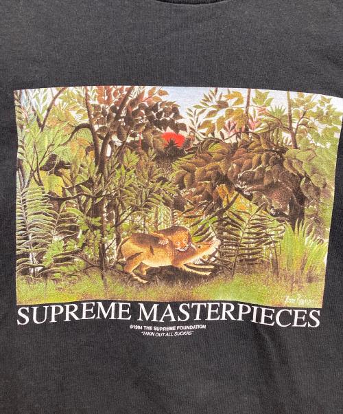 SUPREME（シュプリーム）Supreme (シュプリーム) Masterpieces Tee ブラック サイズ:Lの古着・服飾アイテム