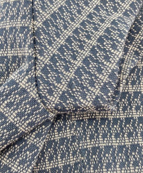 maison kitsune（メゾンキツネ）maison kitsune (メゾンキツネ) ジップアップポロシャツ グレー サイズ:XSの古着・服飾アイテム