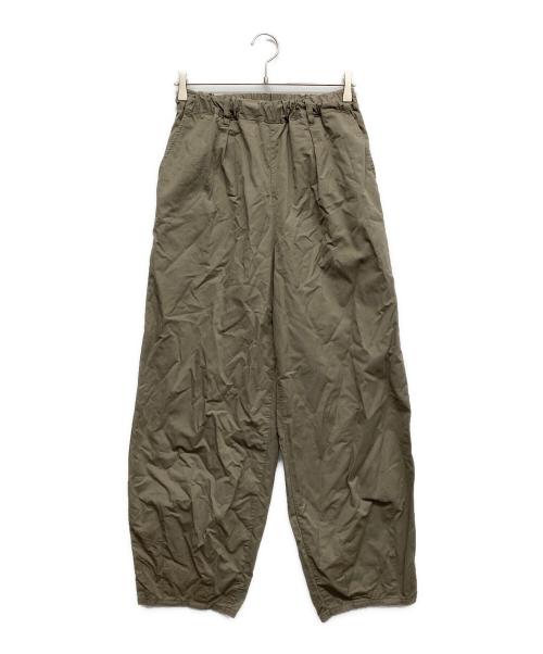 JOURNAL STANDARD relume（ジャーナルスタンダード レリューム）JOURNAL STANDARD relume (ジャーナルスタンダード レリューム) コットンツイルイージーカーブパンツ グリーン サイズ:Fの古着・服飾アイテム