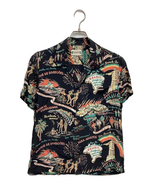 WACKO MARIA（ワコマリア）WACKO MARIA (ワコマリア) THE GUILTY PARTIES 半袖シャツ ブラック サイズ:Sの古着・服飾アイテム