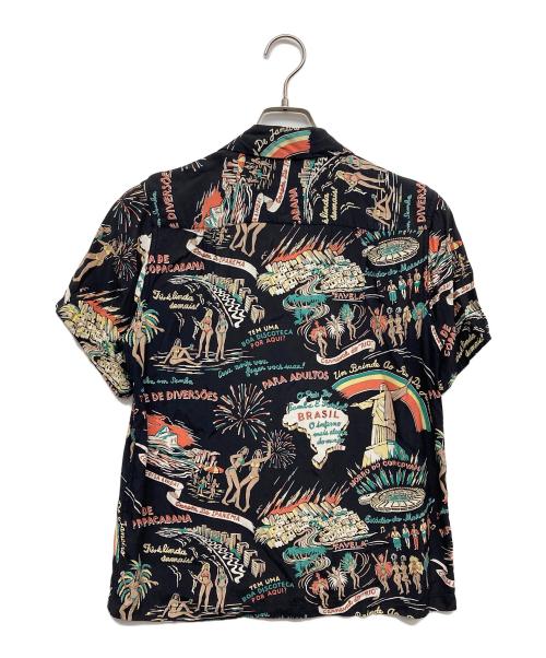 WACKO MARIA（ワコマリア）WACKO MARIA (ワコマリア) THE GUILTY PARTIES 半袖シャツ ブラック サイズ:Sの古着・服飾アイテム