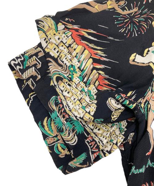 WACKO MARIA（ワコマリア）WACKO MARIA (ワコマリア) THE GUILTY PARTIES 半袖シャツ ブラック サイズ:Sの古着・服飾アイテム