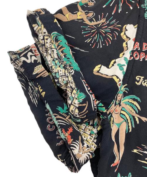 WACKO MARIA（ワコマリア）WACKO MARIA (ワコマリア) THE GUILTY PARTIES 半袖シャツ ブラック サイズ:Sの古着・服飾アイテム