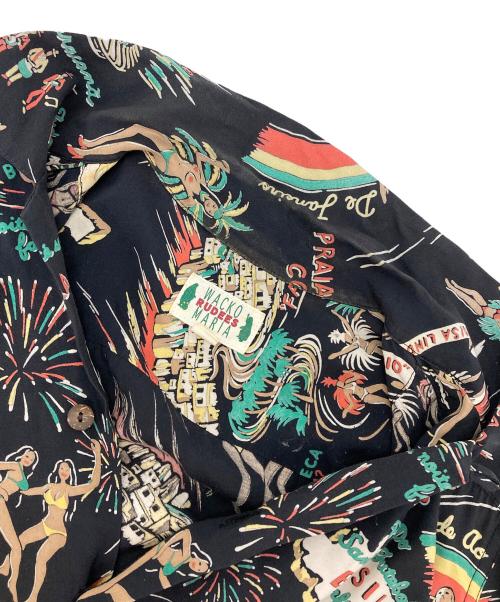 WACKO MARIA（ワコマリア）WACKO MARIA (ワコマリア) THE GUILTY PARTIES 半袖シャツ ブラック サイズ:Sの古着・服飾アイテム