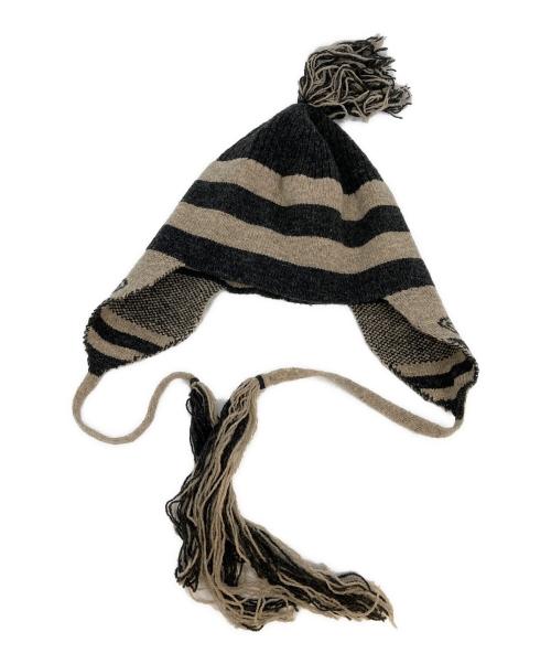 Vivienne Westwood（ヴィヴィアンウエストウッド）Vivienne Westwood (ヴィヴィアンウエストウッド) ニット帽 ブラウンの古着・服飾アイテム
