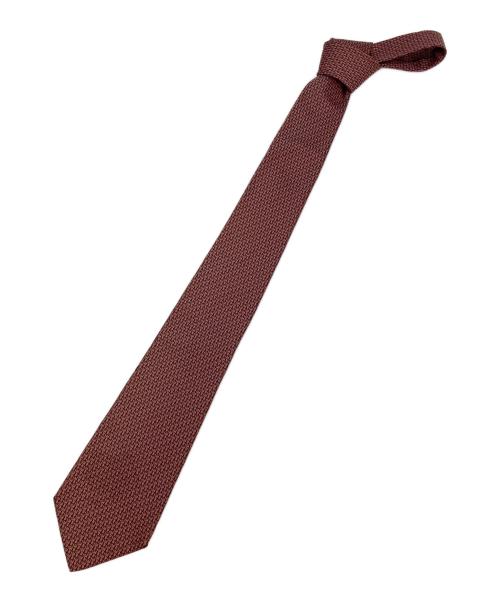 Christian Dior（クリスチャン ディオール）Christian Dior (クリスチャン ディオール) ネクタイ レッド サイズ:記載無の古着・服飾アイテム