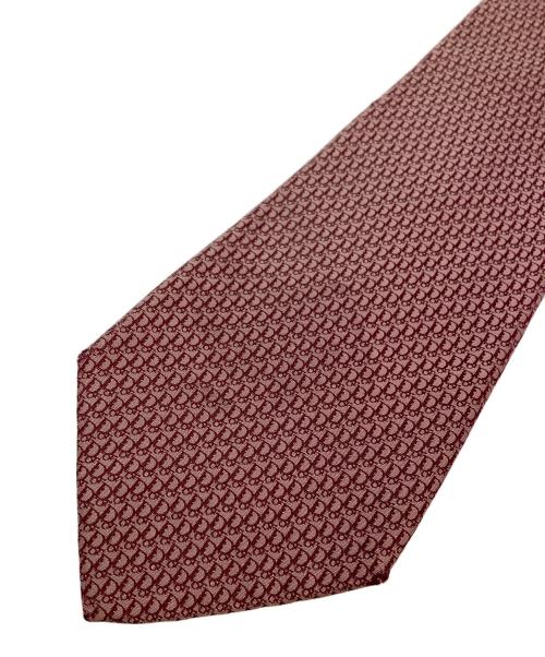 Christian Dior（クリスチャン ディオール）Christian Dior (クリスチャン ディオール) ネクタイ レッド サイズ:記載無の古着・服飾アイテム